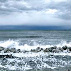 The sea of the Nebrodi in February